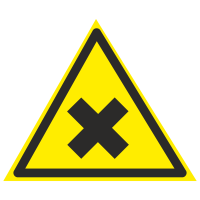 Знак безопасности Осторожно. Вредные для здоровья аллергические (раздражающие) вещества (W18)